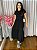 VESTIDO MIDI MOLETINHO COM MANGA - Imagem 1