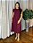 VESTIDO MIDI MOLETINHO COM MANGA - Imagem 1