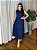 VESTIDO MIDI MOLETINHO REGATA - Imagem 1