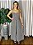 VESTIDO MIDI DECOTE LAÇO LISTRADO - Imagem 3