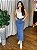 SAIA MIDI JEANS FENDA LATERAL - Imagem 1