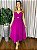 VESTIDO MIDI DECOTE LAÇO - Imagem 1