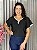 BLUSA COM MANGA BICOLOR - Imagem 4