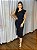 VESTIDO MIDI NULA MANGA BABADO - Imagem 1