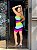 VESTIDO CURTO MODAL TUBINHO COLORIDO - Imagem 4