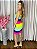 VESTIDO CURTO MODAL TUBINHO COLORIDO - Imagem 2