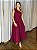 VESTIDO MIDI NULA MANGA LAÇO - Imagem 1