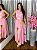 VESTIDO LONGO ESTAMPADO NULA MANGA - Imagem 3