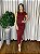 VESTIDO MIDI TUBINHO DRAPEADO - Imagem 1