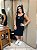 VESTIDO CANELADO CURTO COM BORDADO LANÇA PERFUME - Imagem 1