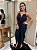 VESTIDO PRETO FRENTE ÚNICA LONGO LANÇA PERFUME - Imagem 1