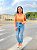 CALÇA JEANS LUNA MOM SUPER HIGH LANÇA PERFUME - Imagem 1