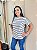 BLUSA MANGA CURTA LISTRADA LEZ A LEZ - Imagem 2