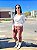 CALÇA MARROM SKINNY SARJA LEZ A LEZ - Imagem 1