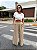 CALÇA PANTALONA EM LINHO 100% ITALIANO - Imagem 2