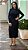 VESTIDO MANGA LONGA TOUCH BLACK JOHN JOHN - Imagem 1