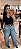 BLUSA JUSTA ELLIE DECOTE V JOHN JOHN - Imagem 5