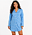 Camisola Mg Longa Azul Jeans - Imagem 1