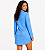Camisola Mg Longa Azul Jeans - Imagem 2