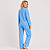 Pijama Longo Azul Jeans - Imagem 2