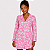 Camisola Mg Longa Rosa Floral - Imagem 1