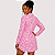 Camisola Mg Longa Rosa Floral - Imagem 2