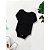 Kit 3 Pçs Body Infantil M/Longa 1 A 3 Anos Liso 100% Algodão Menino - Imagem 7