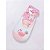 Kit 5 Pares Meia Sapatilha Infantil Antiderrapante Menina - Imagem 5