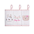 Kit 3 Babete Paninho De Boca C Prendedor De Chupeta 40x40 Cm - Imagem 5