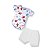 Kit 10 Pçs Body E Shorts Bebe Estampado Malha 100% Algodão Menino - Imagem 5