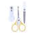 Kit Higiene Infantil Pimpolho Cortador Tesoura Menino Menina - Imagem 2