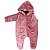 Kit 3 Peças Macacão Bebe Inverno Microfibra Com Capuz Menina - Imagem 7