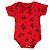 Kit 5 Peças Body Bebe M/curta Estampado 100% Algodão Menina - Imagem 2
