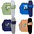 Kit 4 Conjunto Infanti Moletom Inverno Roupa De Frio Menino - Imagem 1