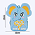 MOCHILA BICHOS & ENCANTOS - ELEFANTE - Imagem 2