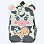 MOCHILA BICHOS & ENCANTOS - VACA BRANCA - Imagem 1