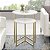 Conjunto de Mesas Laterais Lile em Metal com Tampo Mdf - Imagem 3