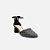Slingback Salto Bloco Aberto Strass Arezzo - Imagem 1
