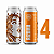 Pack Dogma Rizoma Double IPA 4 Latas 473ml - Imagem 1