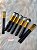 Kit com 10 pincéis para maquiagem - Imagem 1