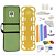 KIT CIPA PRANCHA POLIETILENO INFANTIL CAPA VERDE - Imagem 1