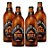 Pack 6un Cerveja Baden Peach  600ml - Imagem 1