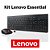 Kit Teclado e Mouse sem fio Lenovo Essential - Imagem 1
