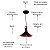 Pendente Luminária Lustre Retro Colonial Alumínio 110V 220V Venzone - Imagem 2