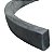 Perfil Esponjoso Borracha 30x15mm Vedação Porta Londribor 1 Metro - Imagem 2