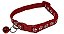 Coleira Pet De Cachorro E Gato 18-34cm Ajustável C/ Sino - Imagem 2