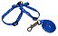 Coleira + Guia Pet 1.1m de Comprimento Tórax Ajustável 18cm a 32cm Pequeno Porte - Imagem 2
