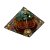 Orgonite Pirâmide Da Ordem De Santa Esmeralda 5 Cm Cura - Imagem 1