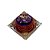 Pirâmide Orgonite De Saint Germain Ametista Folhas de Ouro - Imagem 1