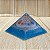 Orgonite Pirâmide 7 Chakras 6cm - Imagem 2